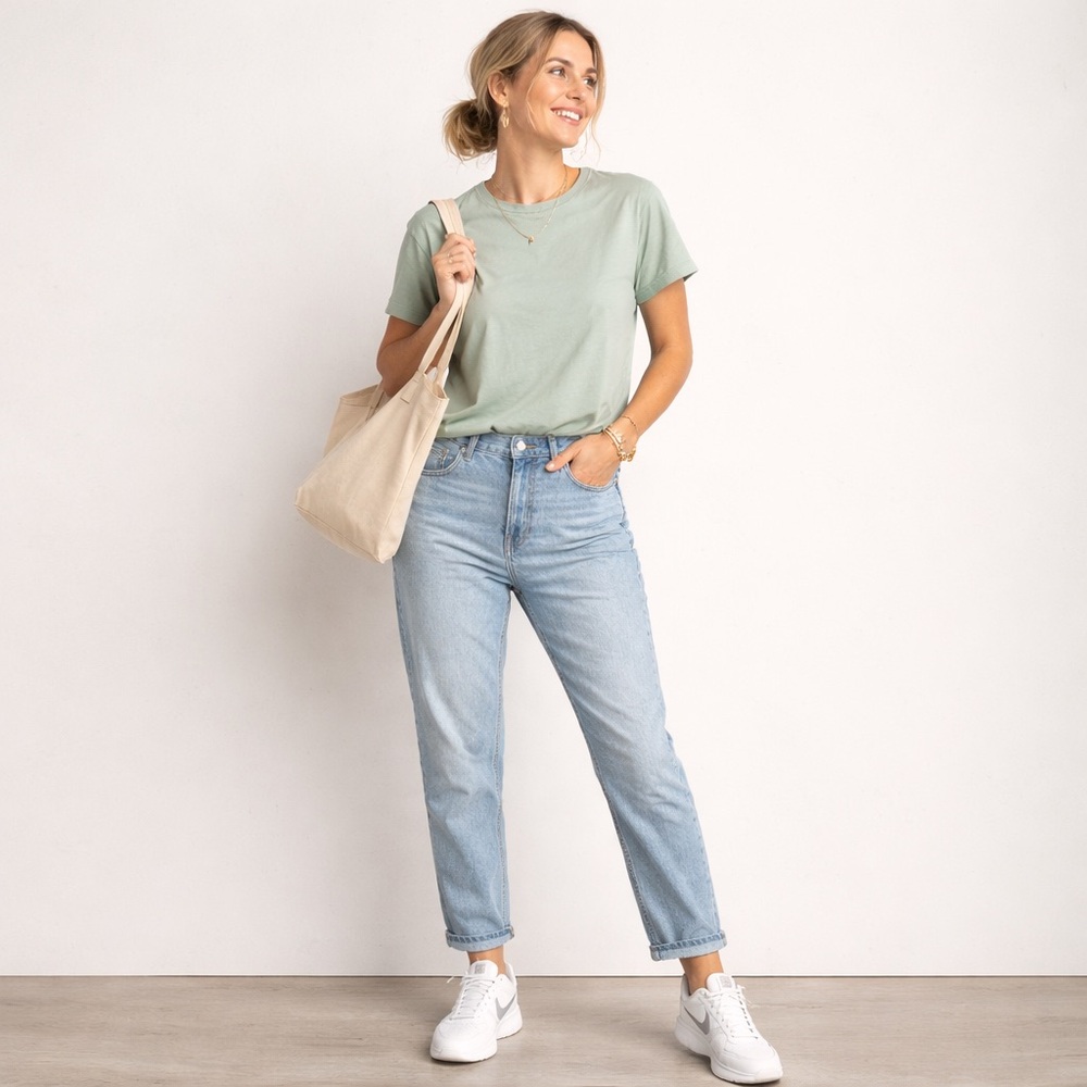 Everlane Boyfriend Jeans Light Wash Size 27
